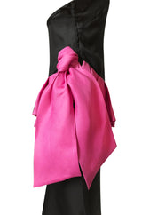 Spring 1987 Yves Saint Laurent Runway & Ad Campaign Pink Ruffle Dress