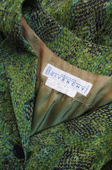 1971 Givenchy Haute Couture Silk Dress
