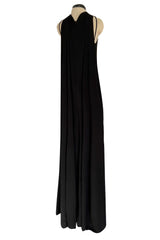 Recent Dsquared2 by Dean & Dan Black Jersey Halter Dress a Attached Cape