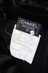 1986 Chanel Gown w Removable Sleeves