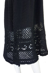 Rare 1960s Sybil Connolly Crochet Cape