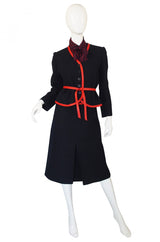 1970s Scherrer Numbered 3 Piece Suit