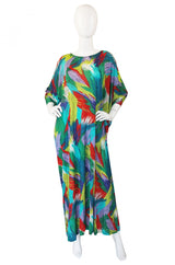 1970s Amazing Missoni Silk Caftan