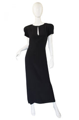1980s Krizia Back Cut Outs Dress