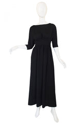 1960s Donald Brooks Crepe Jersey Dress