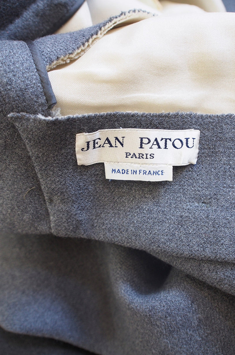 1960s Haute Couture Jean Patou Dress
