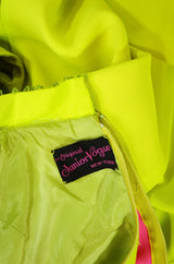 1960s Junior Vogue Original Crepe Gown