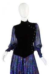 1970s Emanuel Ungaro Haute Couture Set