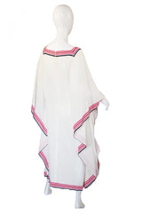 1970s Ungaro Cotton Beach Caftan