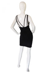 1980s Triple Strap Alaia Dress