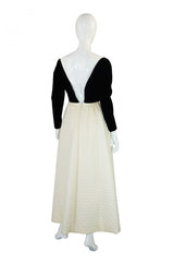 1960s Harvey Berin Original Quilted Gown