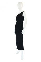 1990s One Shoulder Valentino Maxi