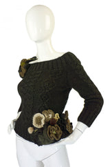 Rare F2005 Documented Runway Alexander McQueen Sweater