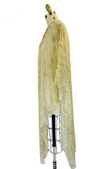 1920s Assuit Scarf Figure & Arrow Pattern