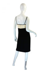 1990s Geoffrey Beene Graphic Shift Dress