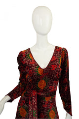 1970s Alley Cat Betsey Johnson Wrap Dress