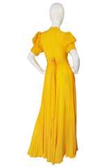 1970s Rare Couture Ossie Clark Gown