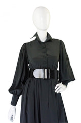 1960s Couture Silk Norman Norell Dress