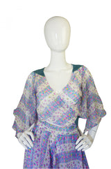 1970s Giorgio di Sant'Angelo Silk Outfit