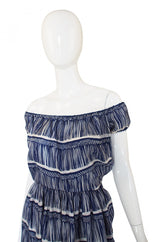 Rare 1940s Nettie Rosenstein Silk Dress