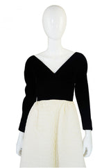 1960s Harvey Berin Original Quilted Gown