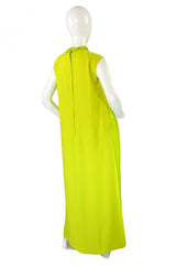 1960s Junior Vogue Original Crepe Gown