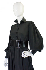 1960s Couture Silk Norman Norell Dress