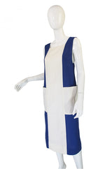 1960s Courreges Graphic Shift Dress