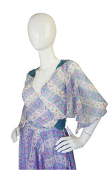 1970s Giorgio di Sant'Angelo Silk Outfit