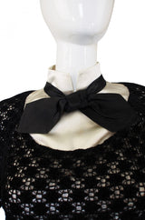1960s Patrick De Barentzen Couture Dress