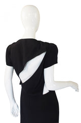 1980s Krizia Back Cut Outs Dress