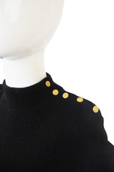 1980s Scottish Cashmere Chanel Sweater