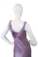 1997 Collection John Galliano Bias Cut Lilac Slip Dress