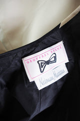 1980s Geoffrey Beene Silk Satin Jacket