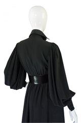 1960s Couture Silk Norman Norell Dress