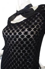 1960s Patrick De Barentzen Couture Dress