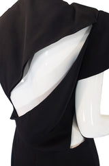 1980s Krizia Back Cut Outs Dress