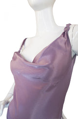1997 Collection John Galliano Bias Cut Lilac Slip Dress