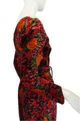 1970s Alley Cat Betsey Johnson Wrap Dress