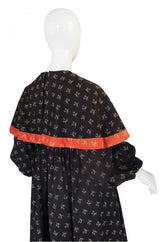 1971 RTW Thea Porter Indian Cotton Maxi Dress