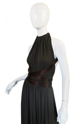 1960s Backless Donald Brooks Gown