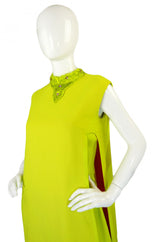 1960s Junior Vogue Original Crepe Gown