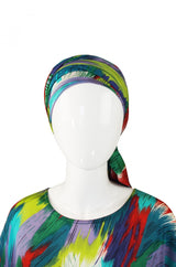 1970s Amazing Missoni Silk Caftan