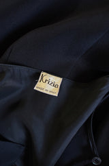 1980s Krizia Back Cut Outs Dress