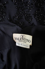 1990s Beaded Backless Valentino Dress
