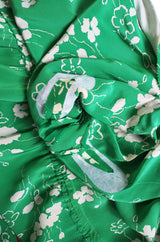 Treasure Item - Resort 1977 Halston Silk Wrap Dress
