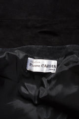 1970s Pierre Cardin Suede Vest & Skirt