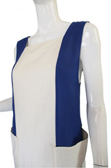 1960s Courreges Graphic Shift Dress