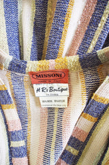1970s Iconic Knit Missoni Jumpsuit