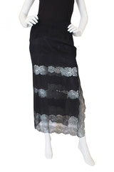 1996 Valentino Silk & Fine Lace Set